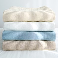 오가니크라프트 순면 항균 사계절 침대패드, 아이보리