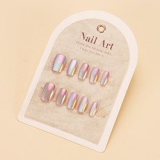 美甲貼片穿戴甲夏季甜酷風美甲片可拆卸貓咪星星蝴蝶結假指甲短款, 1個, BY1722:工具包款