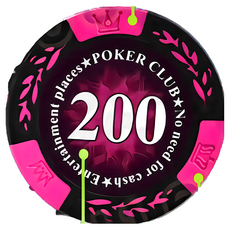 魔幻塗裝 麻將籌碼 籌碼套組 14克加重款 魔幻黑特仕款, 魔幻黑, 1個