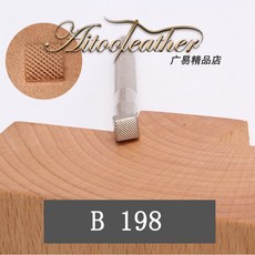 Aitooleather 皮雕印花工具 K 536 DIY 手動皮革壓花模具, 1個, B-198