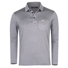 미루나무 남자 봄 가을 집업 스판 긴팔 카라 티셔츠 작업복 일상복 시그마