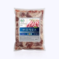 국산 오리로스 1kg, 1개