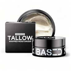 BASED Tallow Whipped Moisturizer 牛脂乳霜, 1個, 基于牛糞,100ml