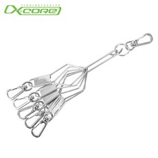 엑스코어 XCA-05 물고기 꿰미5본 리필형 낚시 스트링거, 1개