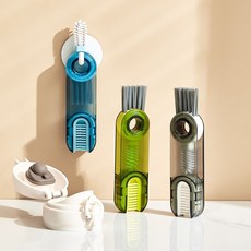 3 in 1 텀블러 세척솔 색상랜덤 실리콘 텀블러솔 컵세척솔