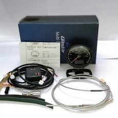 부스트 게이지 Greddi 62mm 디스플레이 디지털 미터 인치 수온 멀티 자동차, 1개