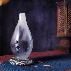 滿口塤陶塤 初學者自學入門 專業演奏考級10孔 十孔 古塤陶勛損隕樂器 好聽 好用, 10孔丹青G調【樹脂】