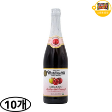 마르티넬리 골드 메달 오가닉 스파클링 사과 석류 사은품 추가증정, 10개, 750ml