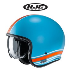 HJC V30 오픈페이스 헬멧 썬바이저 내장, 2XL, 센티 MC27SF