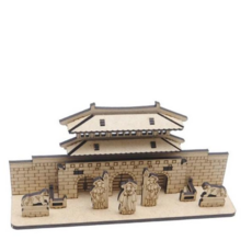 나무조립모형DIY 광화문 나무 조립 건축 건물 모형 DIY 만들기, 본상품