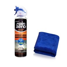 카렉스 레인제로 퀵플러스 고급타월 유리 발수 발수 관리 코팅 유리 dew+233hr