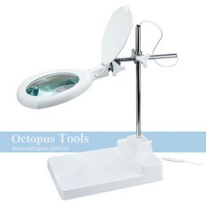 Octopus LED工作放大鏡檯燈 5倍放大鏡 雙款選擇, 1個, 206.770 LED