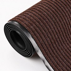 현관문 입구 방수 미끄럼방지 발매트 주방용 흡수 발판, 1개, 커피브라운