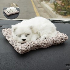 노호혼 자동차인형 차량용탈취제 사모에드