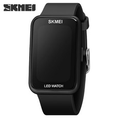 Skmei 時刻美 時尚LED電顯示錶 台灣現貨 夜光防水運動手錶 男女情侶錶