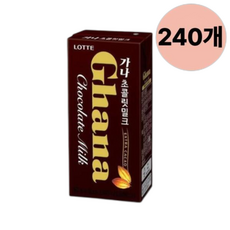 롯데 가나초콜렛 우유 드링크 초코, 1개, 190ml