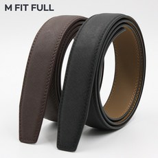 교체용 벨트끈 남성 가죽 자동-사피아노 허리띠 호환 35mm/130cm