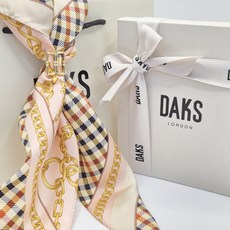 닥스 스카프 실크 여성 스카프링 세트