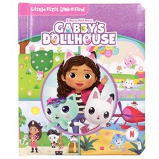 드림 개비의 인형의 집 리틀 퍼스트 룩 앤 파인드 활동북 PI, Board book