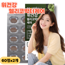 스페인 감초추출물 식물성 위건강 영양제 헬리코박터케어, 2개, 60정