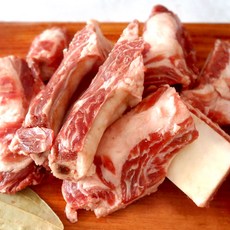 (배터짐) 미국산 구수한 소탕갈비 빽립 갈비탕 용 (일요일&당일발송), 1kg, 1개