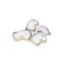 엠모터스 어반 아동 어린이 자전거 보호대 무릎 팔꿈치 세트 킥보드 인라인, 밀크티, 1개