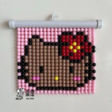 비즈발 키트 방꾸미기소품 DIY 도안 구슬 부자재 문발