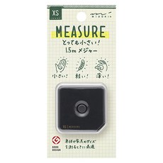 Midori 捲尺 XS 1.5m 黑色 A 35531006, 1個