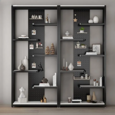 다용도철제 진열대 타공판 동굴판 선반 실내동굴 칸막이 이동식 공간분리