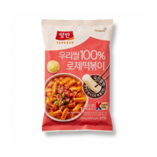 양반 로제 떡볶이, 3개, 360g