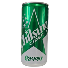 롯데칠성음료 칠성사이다 미니캔, 210ml, 6개