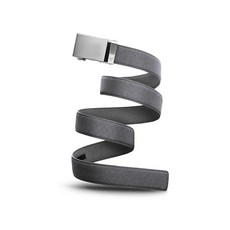 121160 Mission Belt 남성용 캔버스 래칫 벨트 40mm 컬렉션 스틸 버클 & 스톤 그레이