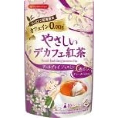 일본 녹차 센터 티 부티크 부드러운 데카페 홍차 알 그레이 재스민 10TB, 1개