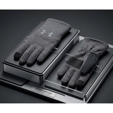 [언더아머_스포츠] 기능성 스톰 플리스 방한 장갑 TM1365958 남성 러닝 글러브, 1개