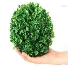인테리어 인조 원형 새싹 잔디볼 거실장식장인테리어소품, 중