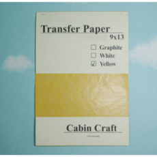 조소냐 로사크래프트 수입먹지 노랑색 5장 (가로22.8cm세로33cm)