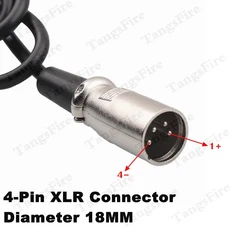 호환 28.8V 납산 배터리 팩 고속 스마트 충전기 EU US AU UK KR 플러그 24V 5A 출력, 4-Pin XLR, 1개, 05 4-Pin XLR