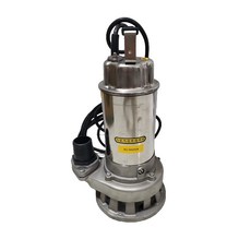 松河 1HP 白鐵污水泵浦 沉水馬達 抽水馬達 KF-208B, 詳見包裝, 詳見包裝, 三相220V