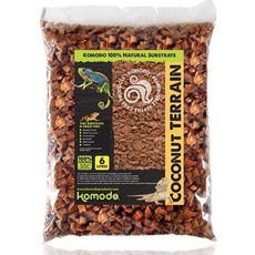 英國 Komodo 科魔多 椰子纖維塊墊屑 椰纖土 底材 變色龍 鬆獅蜥, 1個, 12L