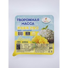 부드러운 코티지치즈 크림 트워로족 건망고, 2개, 200g