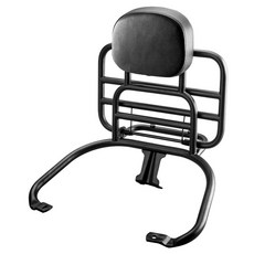 실버 탑박스 베스파 리어 접이식 부품 LX125 캐리어, C. 스모크 블랙 원형 윈드실드