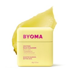 BYOMA 멜팅 밤 페이셜 클렌저 장벽 을 위한 버터 같은 부드러운 클렌징 민감성 및 모든 타입을 트라이 세라마이드 페이스 워시 깊은 보습 기름기 잔여물 없음 22, 2_2.12 Ounce (Pack, 60g