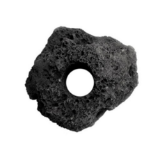 수아쿠아 프리미엄 타공화산석 수석, 2개