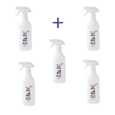 寵愛淨 寵物 驅趕止痒 除臭去味, 【驅蟲除臭】（帶噴頭）【買四送一】, 5個, 500ml