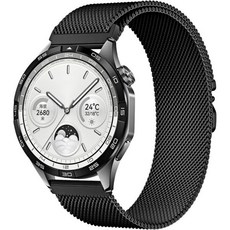 Amazfit Bip 3 Pro/Bip U Pro/GTS Garmin Vivoactive 3/Vivoactive 5/Venu Sq 2 갤럭시 워치 액티브 41mm 스마트워치, UPZOBU Black, 20mm