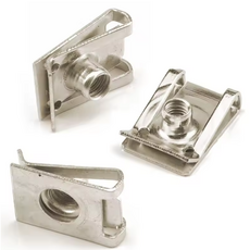 스테인레스 리드 너트 자동차 오토바이 금속 나사 U자 패스너 클립 브라켓 (A2301), M4