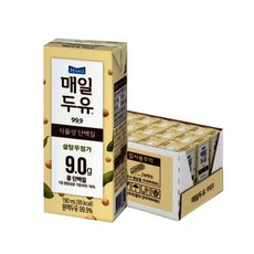 매일유업 매일두유 99.9 190ml 48팩, 48개