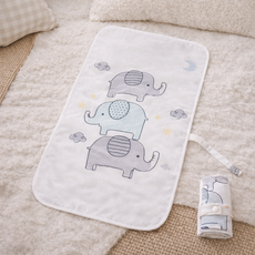 데일온 휴대가 간편한 기저귀 교체 매트, 1개, 화이트