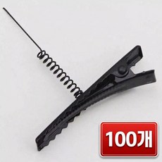 osshop 미니 집게핀 안테나 스프링 머리핀, 1개, 2번 스프링형 집게핀