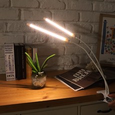 키텐실 자바라 LED 바형 식물 성장 조명 화분 재배, 2구